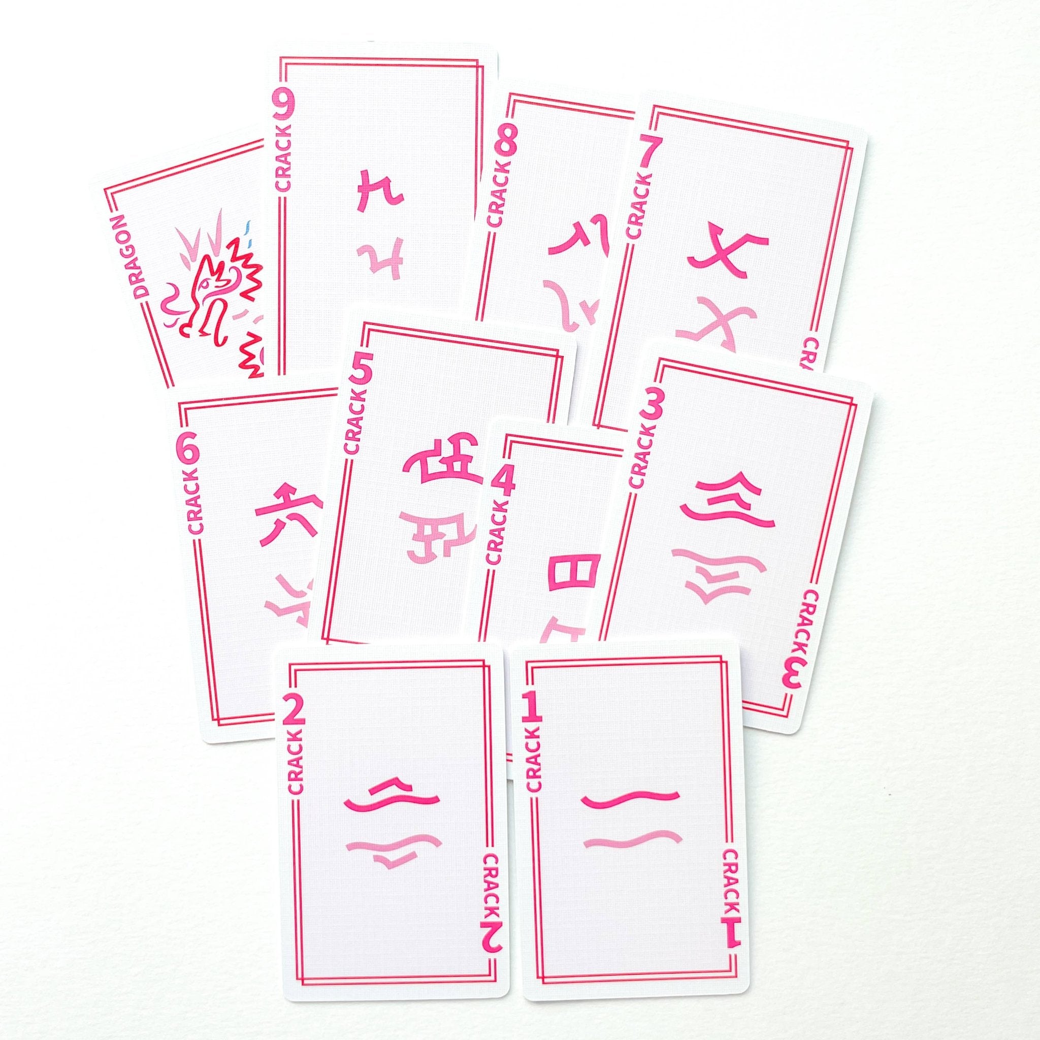 Play Away Mahjong Cards: Modern Edition - The Pink Pineapple 850