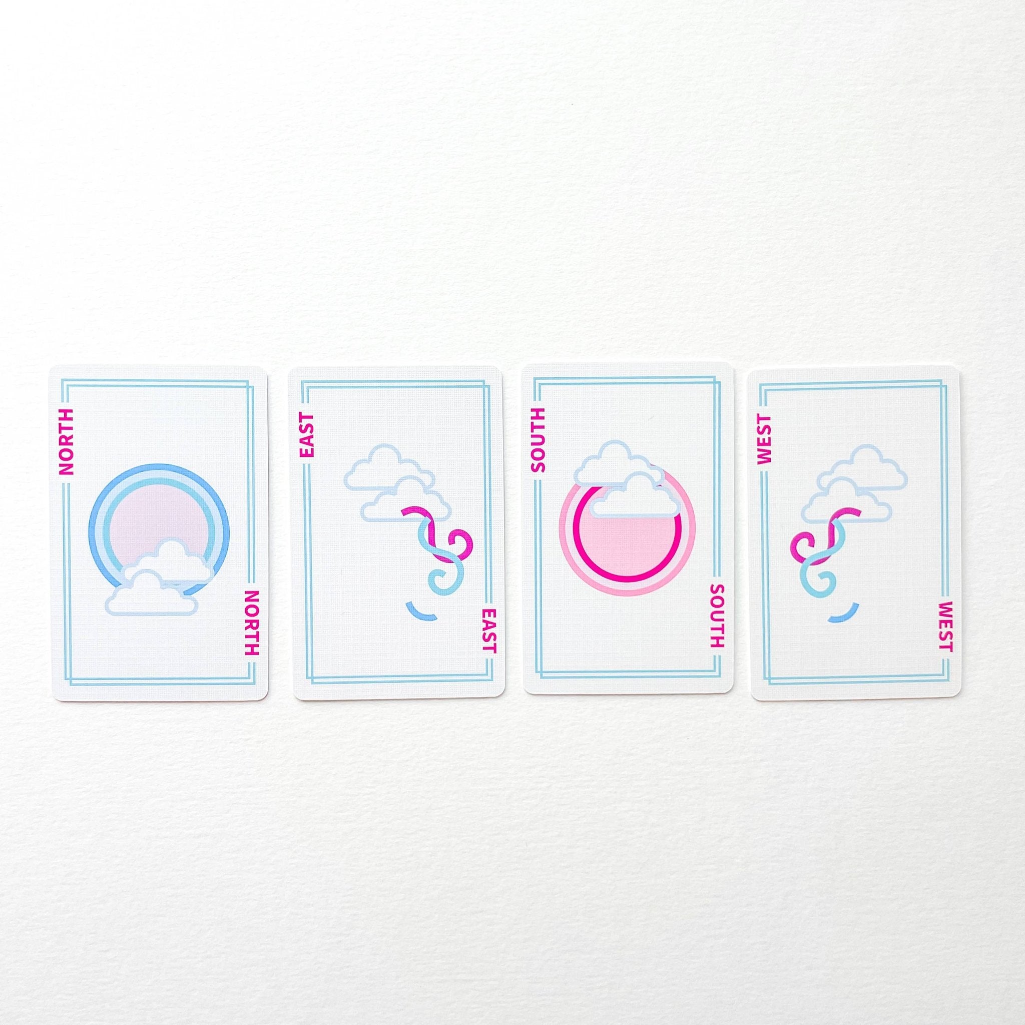 Play Away Mahjong Cards: Modern Edition - The Pink Pineapple 850