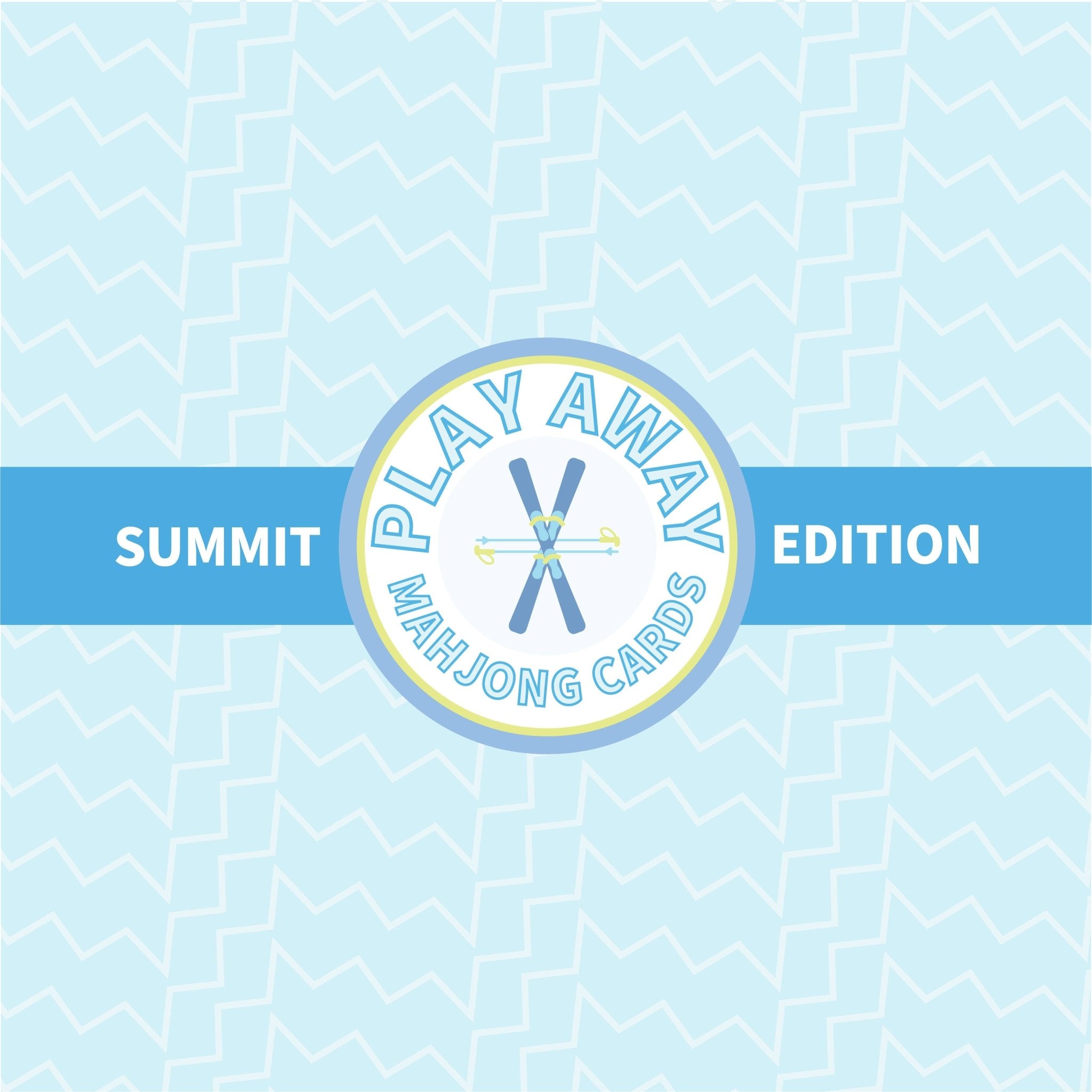 Play Away Mahjong Cards: Summit Mountain Edition - The Pink Pineapple 850