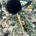 Plush Pom Ballpoint Pen - The Pink Pineapple 850