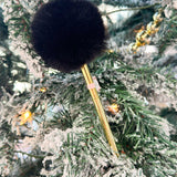 Plush Pom Ballpoint Pen - The Pink Pineapple 850