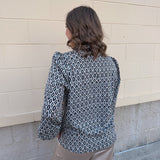 Polished Pattern Tan Top - The Pink Pineapple 850