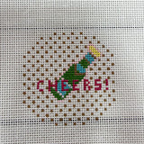Pop the Bubbly Mini Canvas - The Pink Pineapple 850