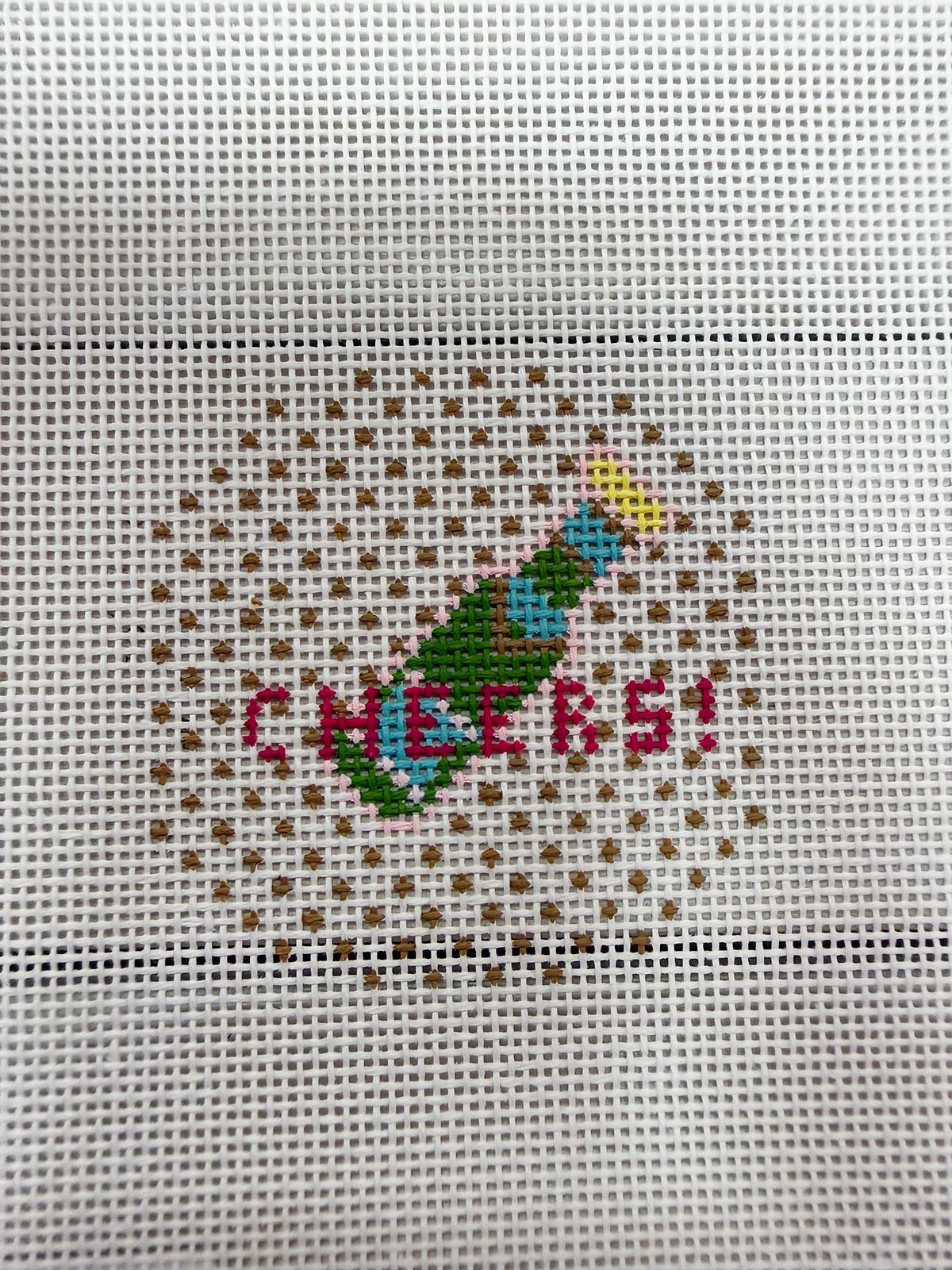Pop the Bubbly Mini Canvas - The Pink Pineapple 850
