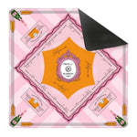 Press For Mahjong Mahjong Mat - The Pink Pineapple 850