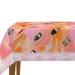 Press for Mahjong Tablecloth - The Pink Pineapple 850