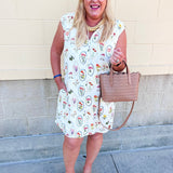 Pressed Petals Mini Dress - The Pink Pineapple 850
