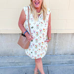 Pressed Petals Mini Dress - The Pink Pineapple 850