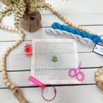 Pretty in Pink Needlepoint Scissors - The Pink Pineapple 850