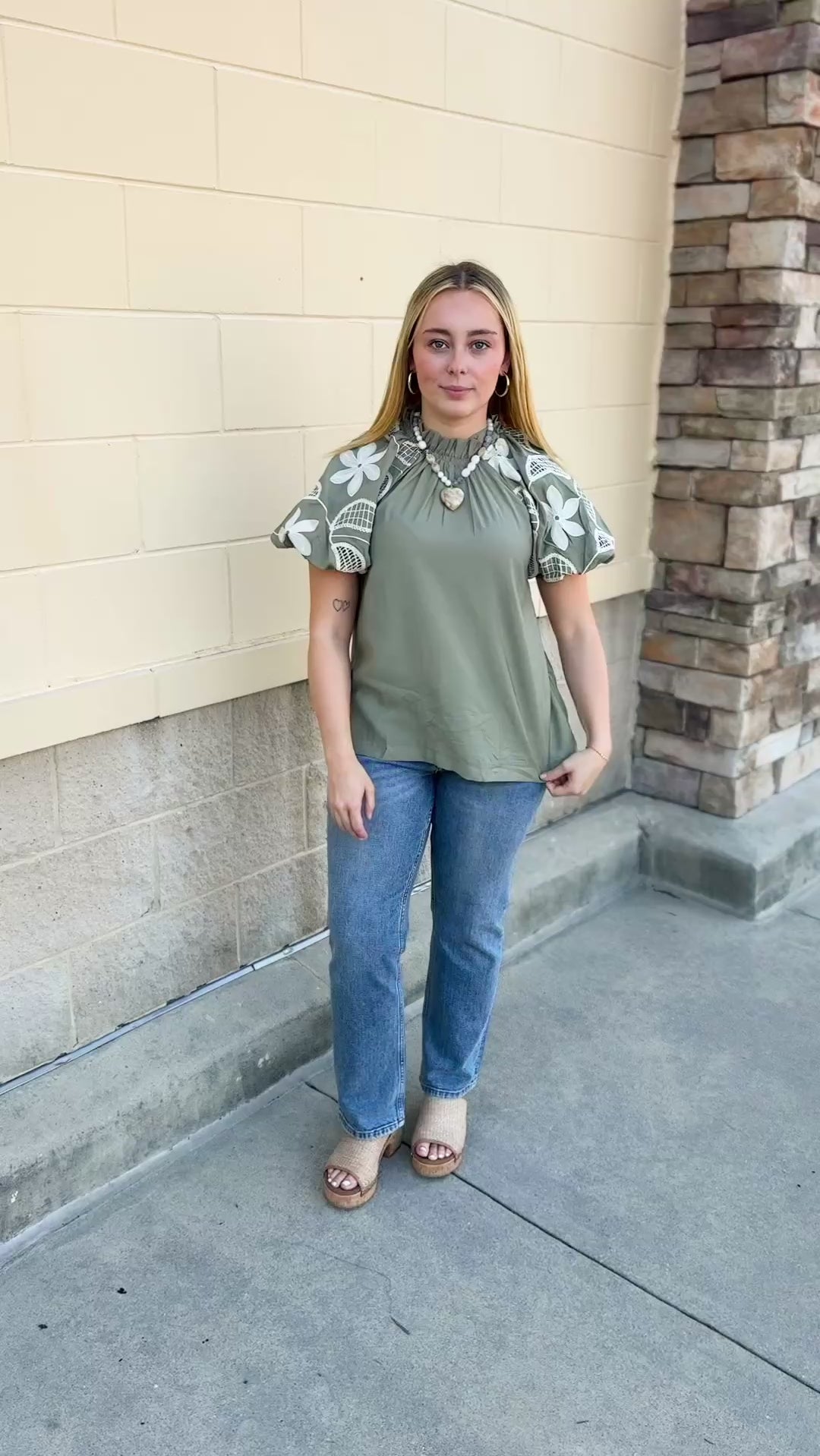 Willow Ruffle Blouse