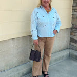 Birdsong Button Down- The Pink Pineapple 850