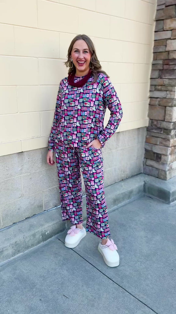 [Mary Square] No Peeking Pajama Set