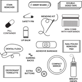 Puffer Minimergency Kit - The Pink Pineapple 850