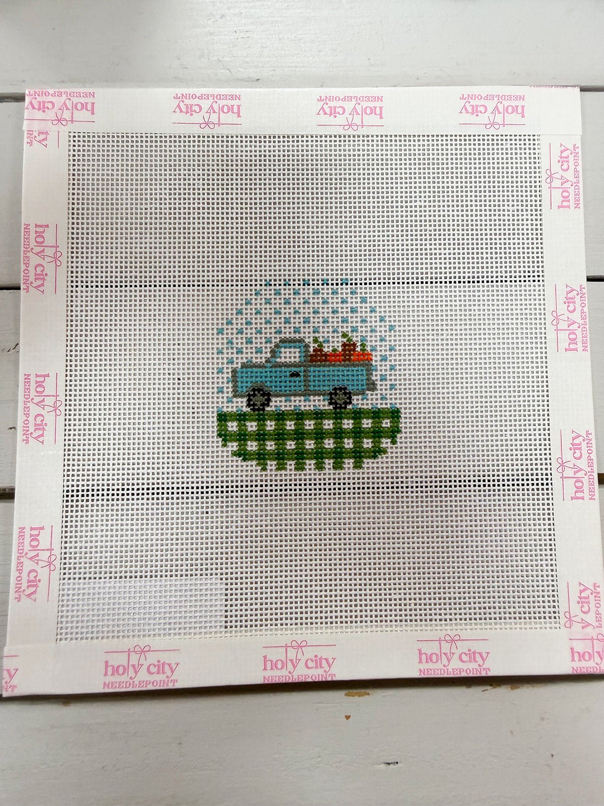 Pumpkin Patch Pickup Mini Canvas - The Pink Pineapple 850