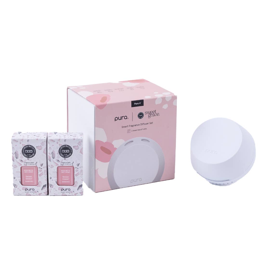 Pura x Sweet Grace Smart Fragrance Diffuser Set - The Pink Pineapple 850