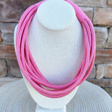 Rachel Rope Necklace in Berry - The Pink Pineapple 850