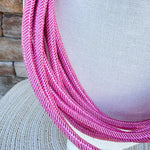 Rachel Rope Necklace in Berry - The Pink Pineapple 850