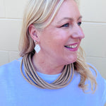 Rachel Rope Necklace in Caramel - The Pink Pineapple 850