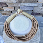 Rachel Rope Necklace in Caramel - The Pink Pineapple 850