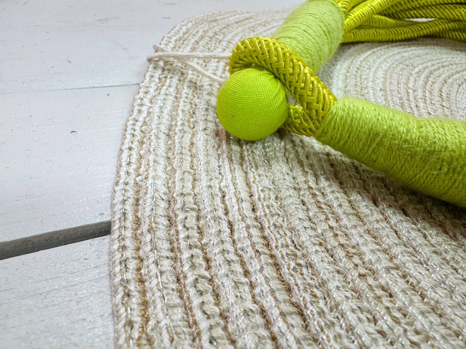 Rachel Rope Necklace in Citrus - The Pink Pineapple 850