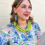 Rachel Rope Necklace in Citrus - The Pink Pineapple 850