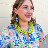 Rachel Rope Necklace in Citrus - The Pink Pineapple 850