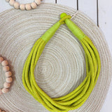 Rachel Rope Necklace in Citrus - The Pink Pineapple 850