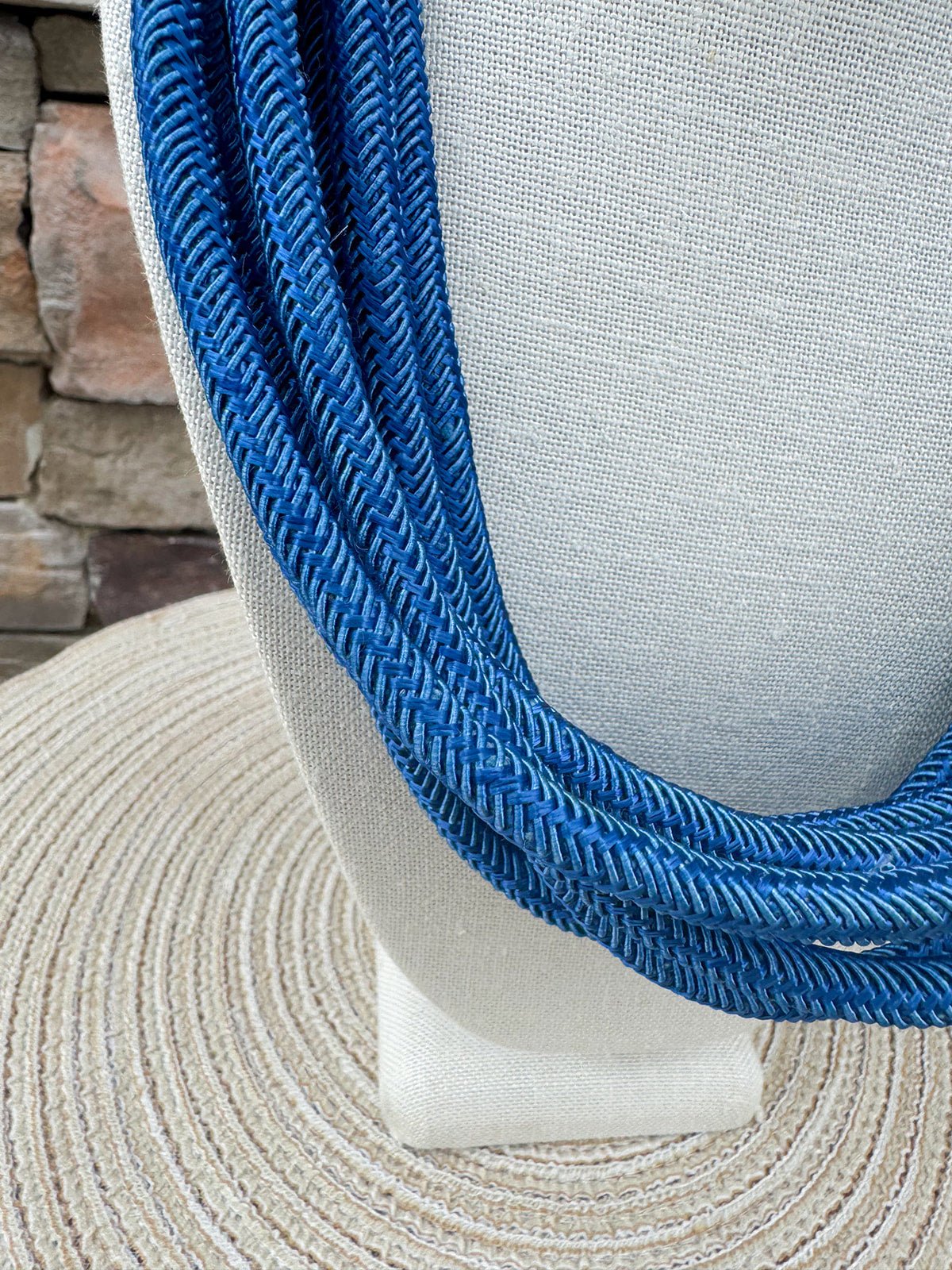 Rachel Rope Necklace in Cobalt - The Pink Pineapple 850