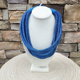 Rachel Rope Necklace in Cobalt - The Pink Pineapple 850
