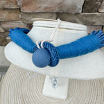 Rachel Rope Necklace in Cobalt - The Pink Pineapple 850