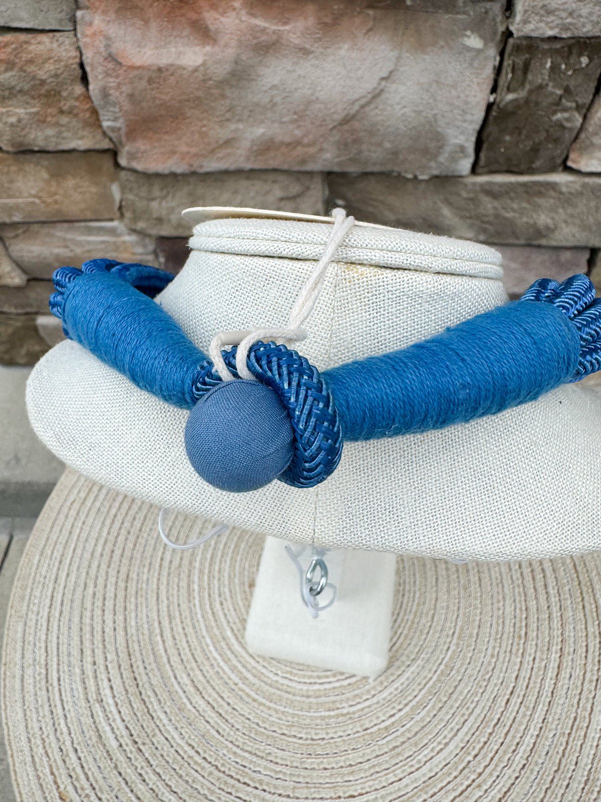 Rachel Rope Necklace in Cobalt - The Pink Pineapple 850