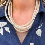 Rachel Rope Necklace in Ecru - The Pink Pineapple 850