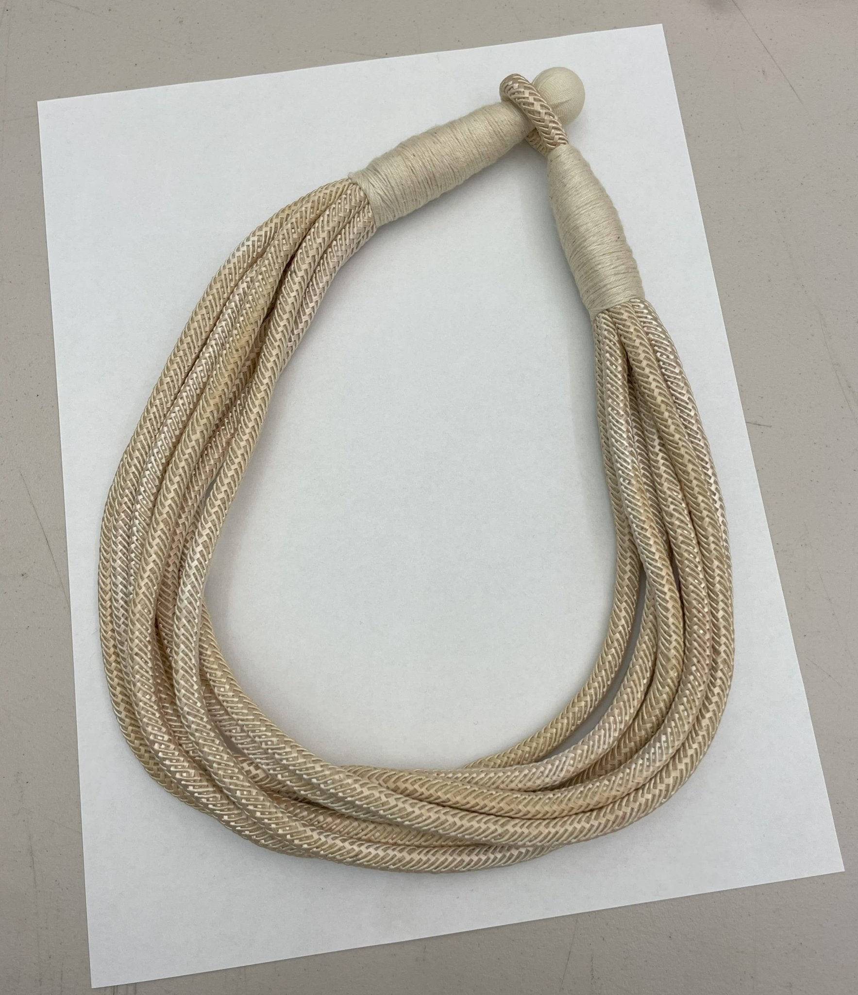 Rachel Rope Necklace in Ecru - The Pink Pineapple 850