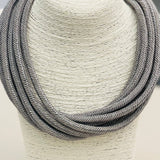 Rachel Rope Necklace in Fox Gray - The Pink Pineapple 850