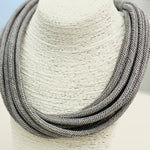 Rachel Rope Necklace in Fox Gray - The Pink Pineapple 850