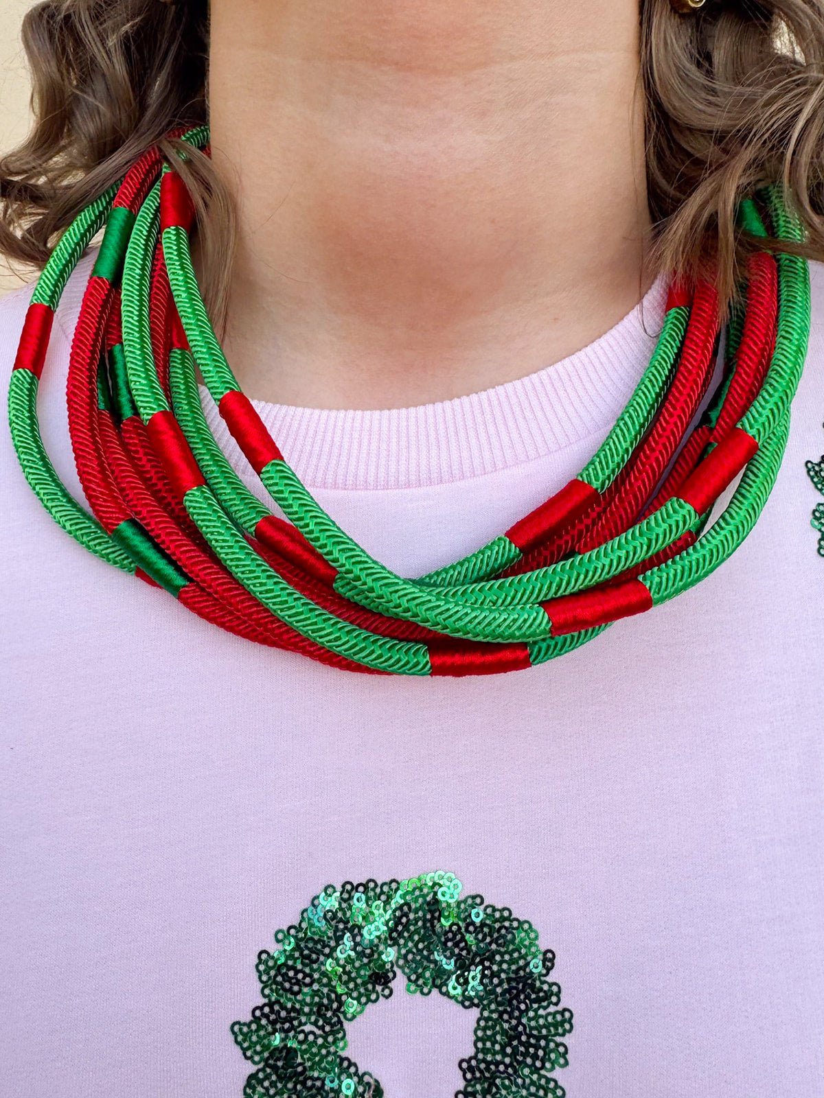 Rachel Rope Necklace in Holiday Oasis - The Pink Pineapple 850