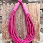 Rachel Rope Necklace in Hot Pink - The Pink Pineapple 850