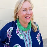 Rachel Rope Necklace in Kelly Green - The Pink Pineapple 850