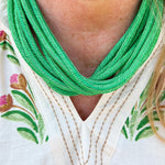 Rachel Rope Necklace in Kelly Green - The Pink Pineapple 850