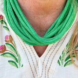 Rachel Rope Necklace in Kelly Green - The Pink Pineapple 850