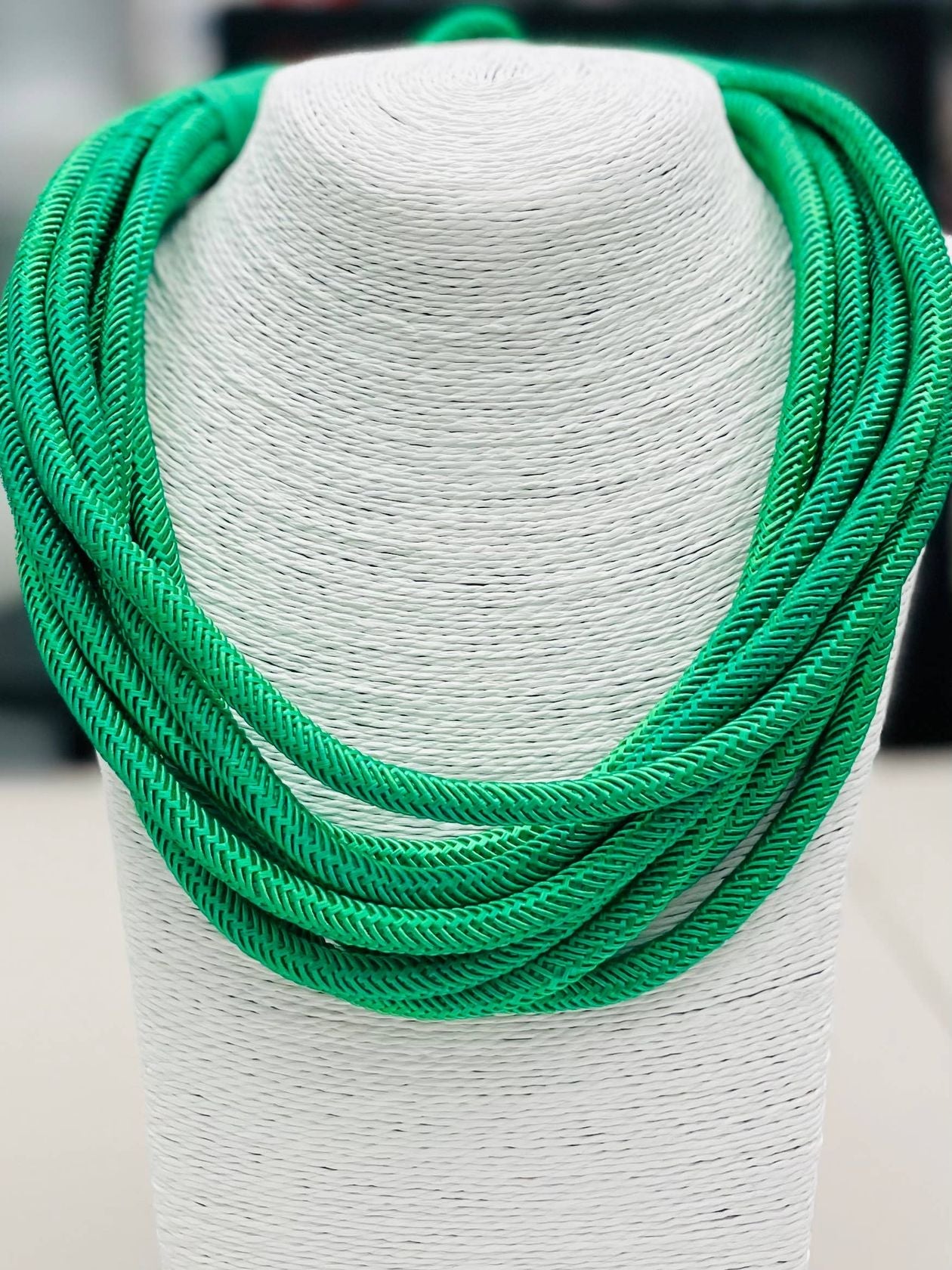 Rachel Rope Necklace in Kelly Green - The Pink Pineapple 850