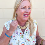 Rachel Rope Necklace in Khaki - The Pink Pineapple 850