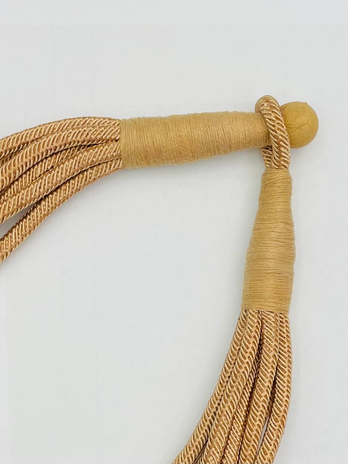 Rachel Rope Necklace in Khaki - The Pink Pineapple 850