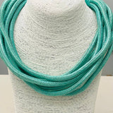 Rachel Rope Necklace in Mint - The Pink Pineapple 850