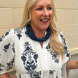 Rachel Rope Necklace in Navy - The Pink Pineapple 850