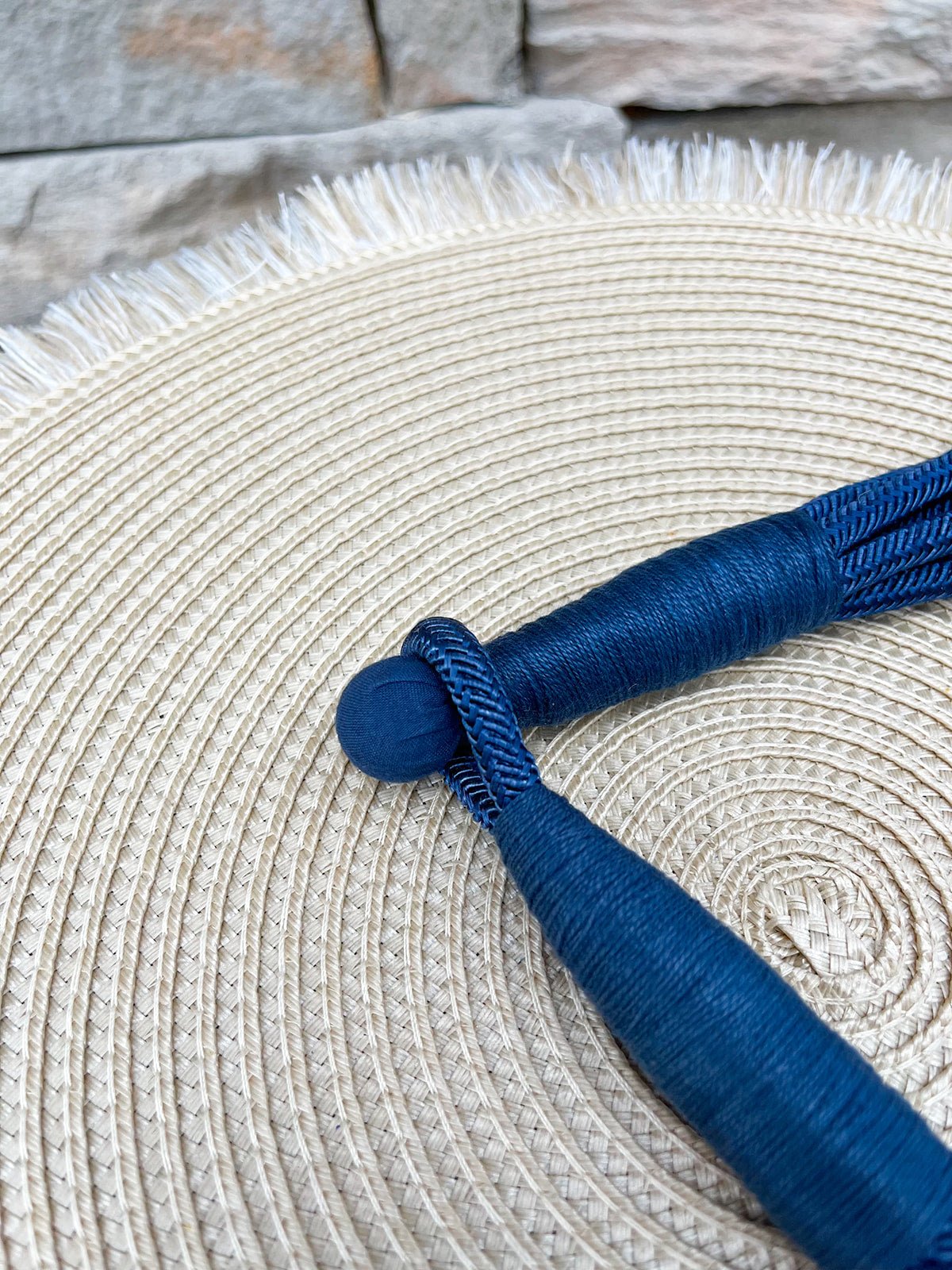 Rachel Rope Necklace in Navy - The Pink Pineapple 850