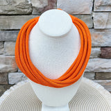 Rachel Rope Necklace in Orange - The Pink Pineapple 850