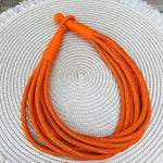 Rachel Rope Necklace in Orange - The Pink Pineapple 850