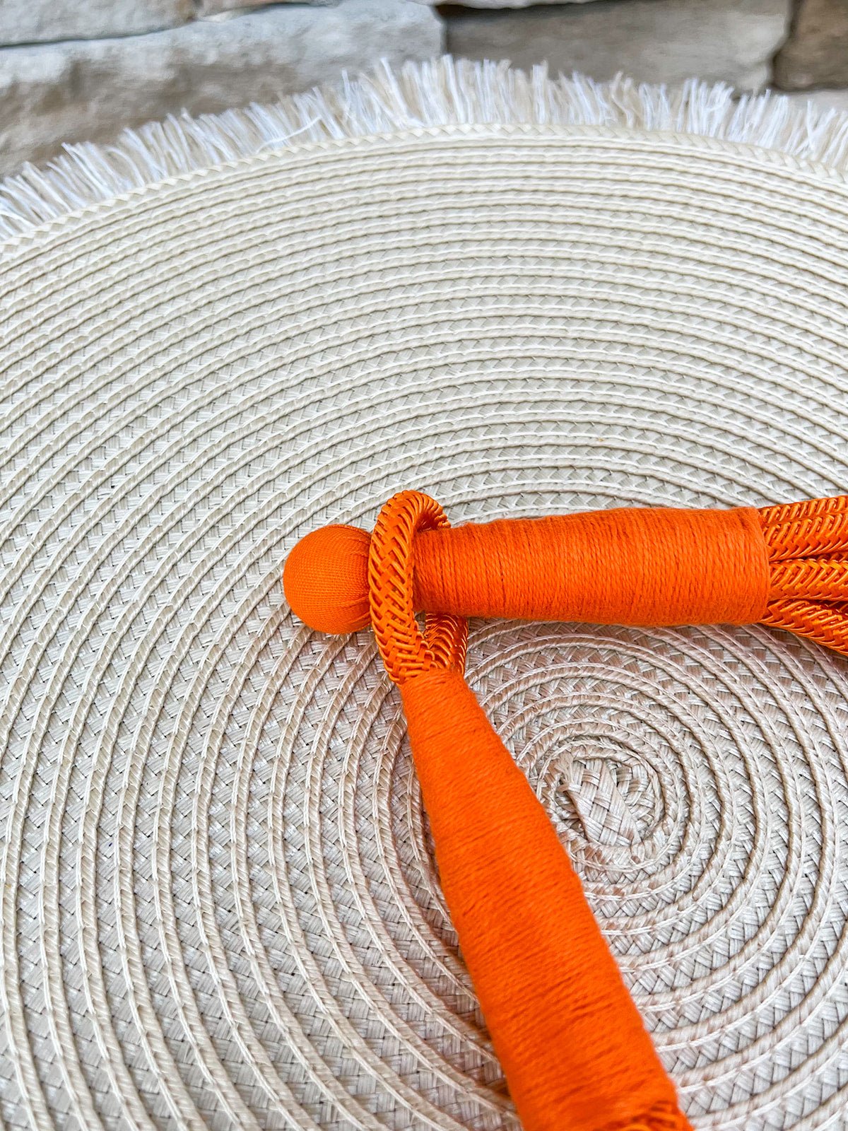Rachel Rope Necklace in Orange - The Pink Pineapple 850