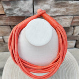 Rachel Rope Necklace in Peach - The Pink Pineapple 850